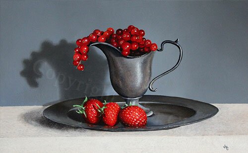 Strawberries and Redcurrants